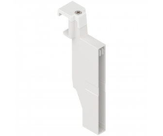 ORGA-LINE TANDEMBOX antaro uchwyt listwy poprzecznej, wys C, biała, do szuflady z wysokim frontem