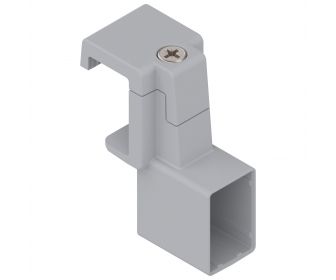 ORGA-LINE Uchwyt relingu poprzecznego, do TANDEMBOX antaro, jasnoszare