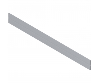 ORGA-LINE TANDEMBOX listwa poprzeczna do przycięcia, dł. 1077 mm, R9006 szara, do szuflady z wysokim frontem