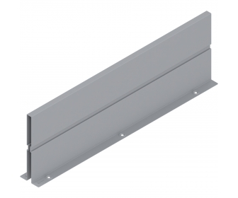 ORGA-LINE TANDEMBOX intivo/antaro Ścianka działowa, dł. 500 mm, R9006 szara, do szuflady z wysokim frontem