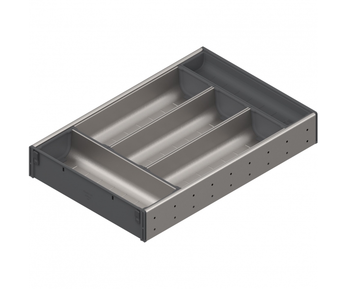 ORGA-LINE wkład z pojemnikami (częściowe wypełnienie), do szuflady standardowej TANDEMBOX, dł. NL 450 mm, szer. 282 mm, do SPAC