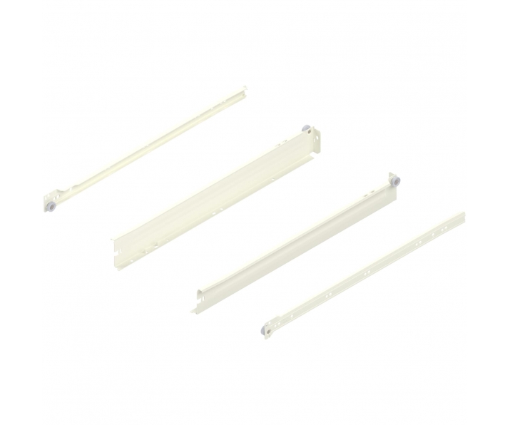 Szuflada METABOX wys N, częściowy wysuw, 500mm, 25kg, kremowo-biała, BLUM 320N5000C15