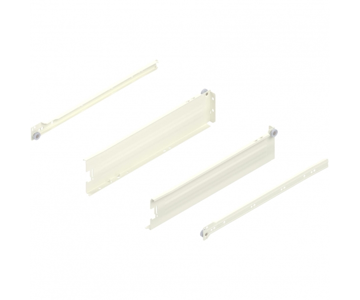 Szuflada METABOX wys M, częściowy wysuw, 400mm, 25kg, kremowo-biała, BLUM 320M4000C15