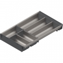 BLUM ZSI.500BI3 ORGA-LINE wkład z pojemnikami do szuflady standardowej TANDEMBOX 500x280 mm, inox 