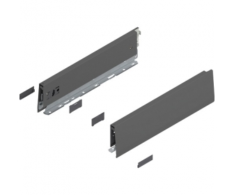 Bok MERIVOBOX, wysokość M (91 mm), dł. 350 mm, lewy/prawy+antracyt     mat*P/U: 1/5
