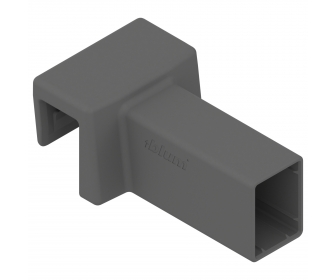 AMBIA-LINE uchwyt relingu poprzecznego, do LEGRABOX free, antracyt mat