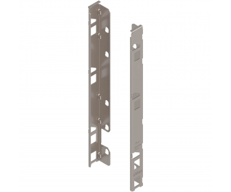 Komplet uchwyt drewnianej ścianki tylnej LEGRABOX wys. F, niklowany, BLUM ZB7F000S