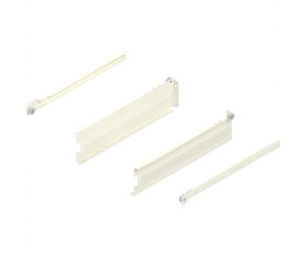 Szuflada METABOX wys M, częściowy wysuw, 350mm, 25kg, kremowo-biała, BLUM 320M3500C15