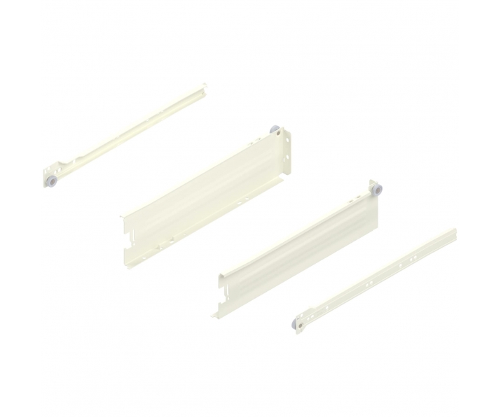 Szuflada METABOX wys M, częściowy wysuw, 350mm, 25kg, kremowo-biała, BLUM 320M3500C15