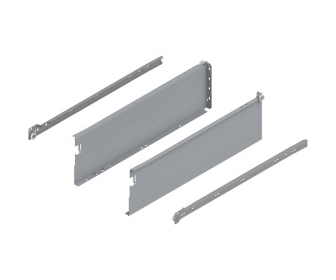 Szuflada METABOX wys H, częściowy wysuw, 500mm, 25kg, szara, BLUM 320H5000C15