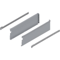 Szuflada METABOX wys H, częściowy wysuw, 500mm, 25kg, szara, BLUM 320H5000C15