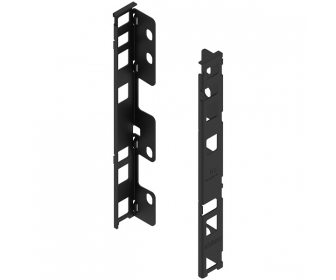 Komplet uchwyt drewnianej ścianki tylnej LEGRABOX wys. C, czarny, BLUM ZB7C000S 