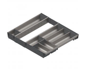 ORGA-LINE wkład z pojemnikami (całkowite wypełnienie), do szuflady standardowej TANDEMBOX, dł. NL 500 mm, szer. korpusu KB 600 