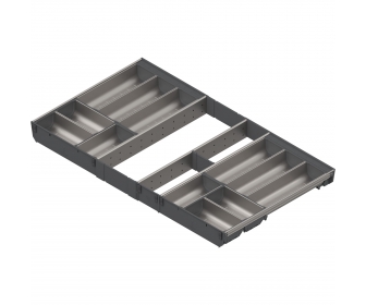 ORGA-LINE wkład z pojemnikami (całkowite wypełnienie), do szuflady standardowej TANDEMBOX, dł. NL 500 mm, szer. korpusu KB 900 