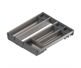 ORGA-LINE wkład z pojemnikami (całkowite wypełnienie), do szuflady standardowej TANDEMBOX, dł. NL 450 mm, szer. korpusu KB 450 