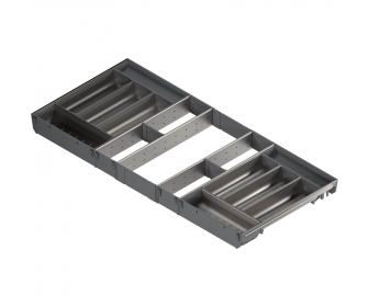 ORGA-LINE wkład z pojemnikami (całkowite wypełnienie), do szuflady standardowej TANDEMBOX, dł. NL 450 mm, szer. korpusu KB 1000