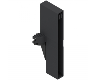 WYC. ORGA-LINE TANDEMBOX intivo uchwyt listwy poprzecznej, czarny, do szuflady z wysokim frontem