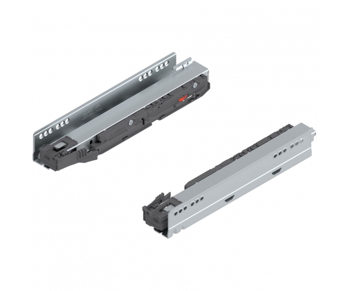 Prowadnica korpusu LEGRABOX z BLUMOTION S, pełny wysuw, 40 kg, dł. 300 mm, lewa/prawa, cynkowana