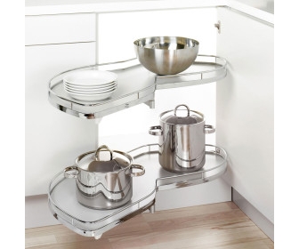 Le Mans II ARENA Classic Silver 600/lewy/biały 05.7087.KPL/B. Le Mans II system do szafki narożnej prostej z frontem na zawiasa