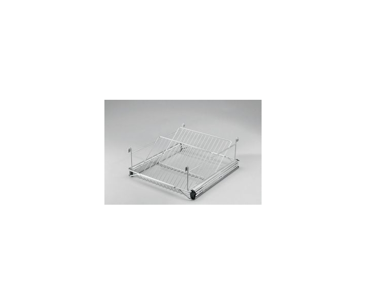 NOMET Półka na buty szerokość: 540-700mm, P24 szary, W-3319-480