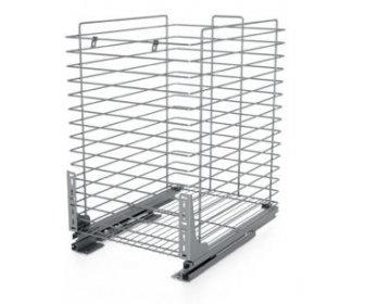 Kosz CARGO na bieliznę 40 mini Jednopoziomowe STANDARD PRO, G2 chrom, NOMET W-2336M-400.G2