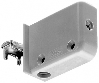 BLUM Zawieszka do szafek, prawa, na wkręty, biała 48N0510.02