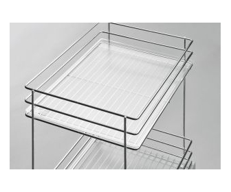 Taca do kosza CARGO 40 z płaską półką tw