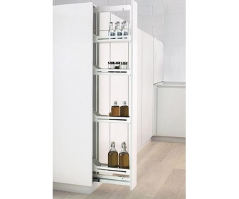 DISPENSA Libell 1200-1600/ 150/ 4/ biała  (wysuw 3/4)