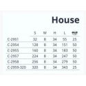 Uchwyt HOUSE Lo 160mm chrom mat