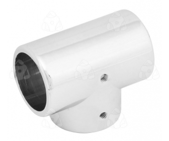 Łącznik trzykierunkowy Q25 chrom