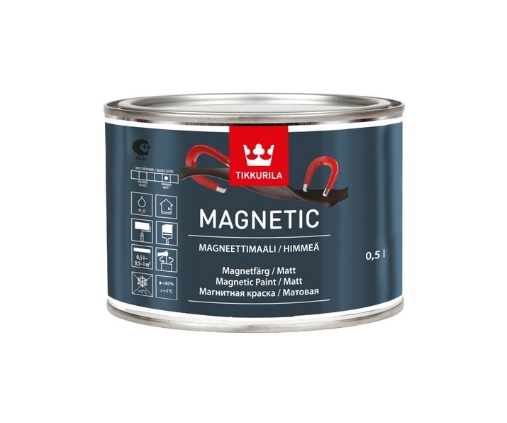 Tikkurila Farba magnetyczna MAGNETIC 0,5L