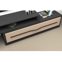 Uchwyt APRO Lc-1135mm czarny mat