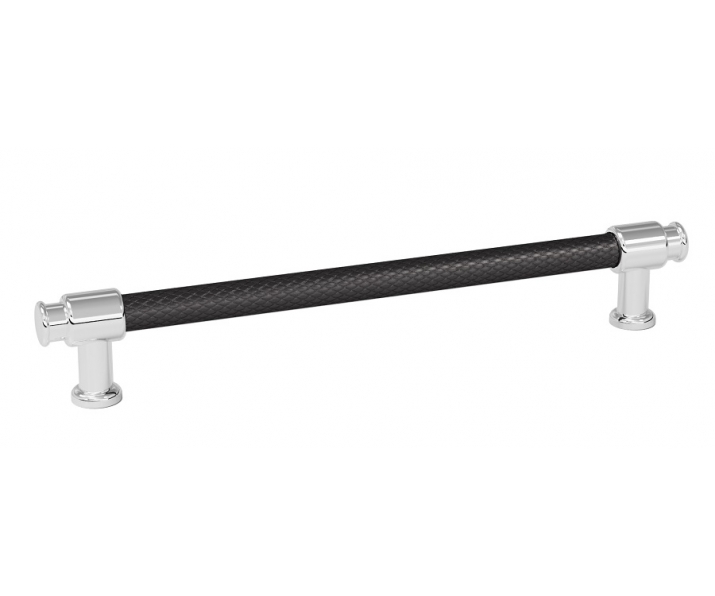 Uchwyt GALIUM Lo 192mm anoda czarna-chrom