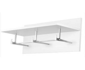 Wieszak garderobiany ALVERO chrom mat