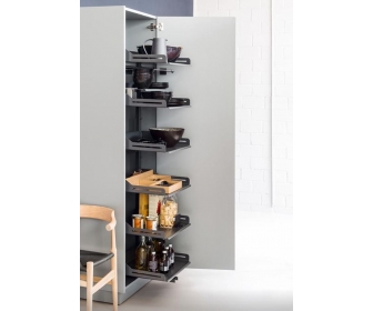 PLENO LIBELL 1900/ 450/ 6/ ANTRACYT wyjeżdżany magazyn na suche produkty