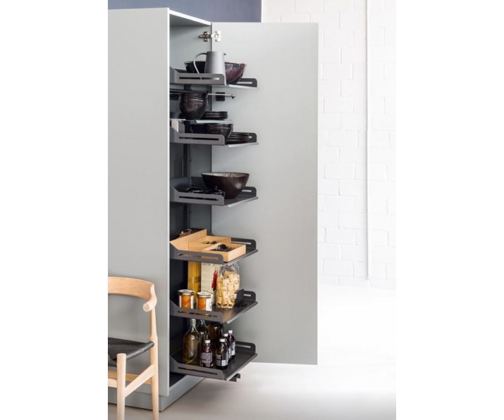 PLENO LIBELL 1900/ 450/ 6/ ANTRACYT wyjeżdżany magazyn na suche produkty