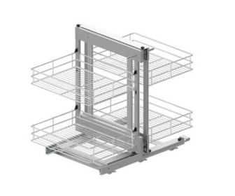 WYPRZ. MAXIMA CLASSIC Corner Comfort 1200 lewy metal chrom