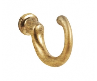 Wieszak haczyk ONTARIO patyna na mosiądzu