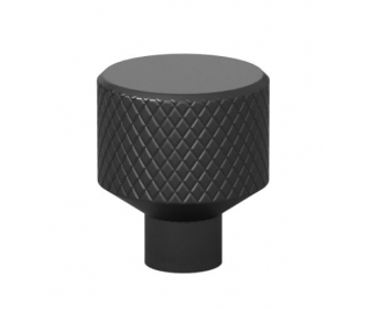 Gałka GRETA A-1672RA2 czarny mat A10