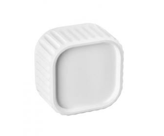 Gałka A-1636.P67 WEGA biały mat