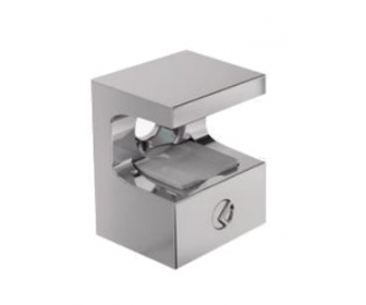 Podpórka KRISTAL do półek szklanych grub. 4-6mm, otw na wkręt 1szt.