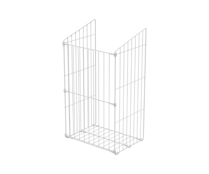 Kosz na bieliznę z mocowaniem do frontu 500, P1 biały, NOMET W-8201-500.P1
