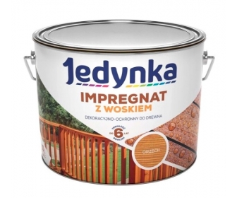 Jedynka impregnat do drewna z woskiem Orzech 10L