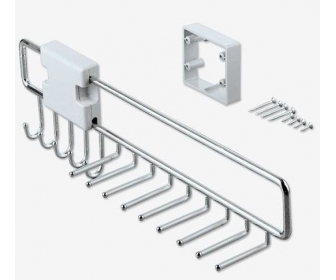 WYSUWANY WIESZAK NA KRAWATY I PASKI wysuwane wieszaki na krawaty