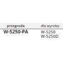 Przegroda do kosza z drutu 250 CHROM