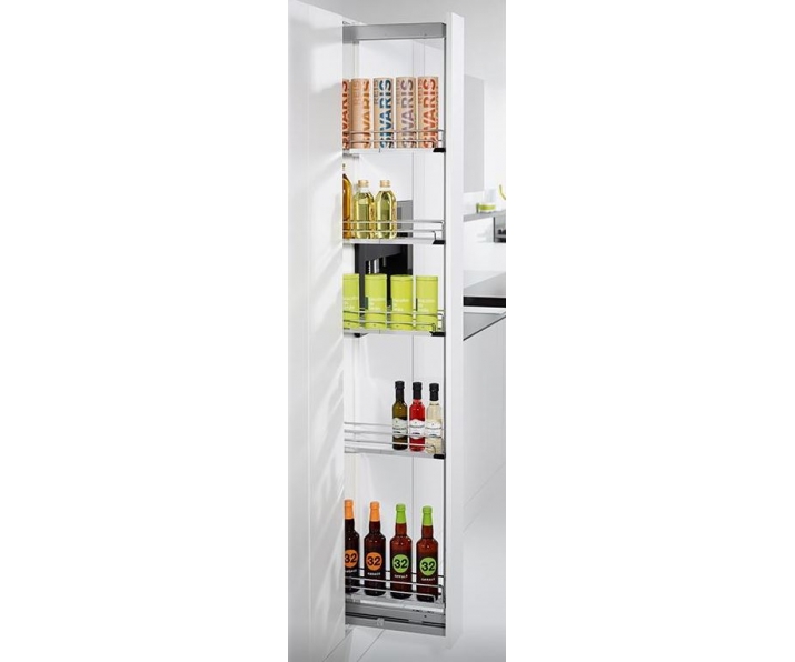 DISPENSA ARENA Classic 1600-1900/ 150/ 5/ biała (wysuw 3/4)