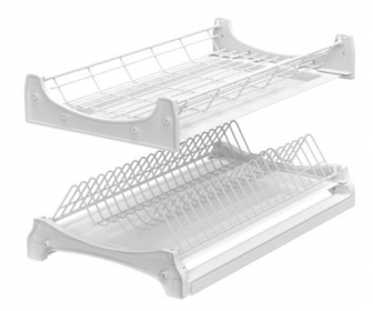 Ociekarka dwupoziomowa "lux" 500 P1 BIAŁA