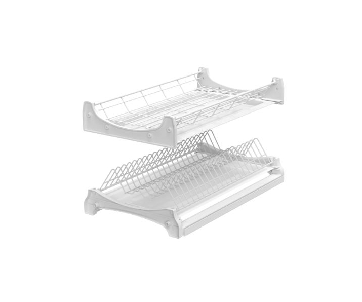 Ociekarka dwupoziomowa "lux" 500 P1 BIAŁA