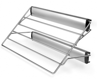 WIESZAK BOCZNY NA SPODNIE P22 srebrny