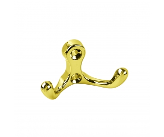 Wieszak pajączek DOMINICA złoty połysk